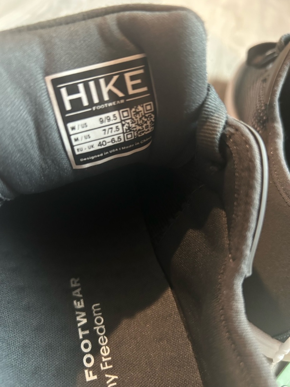 Hike Footwear Athletic Sneakers - Charcoal Gray - Picture 5 of 6